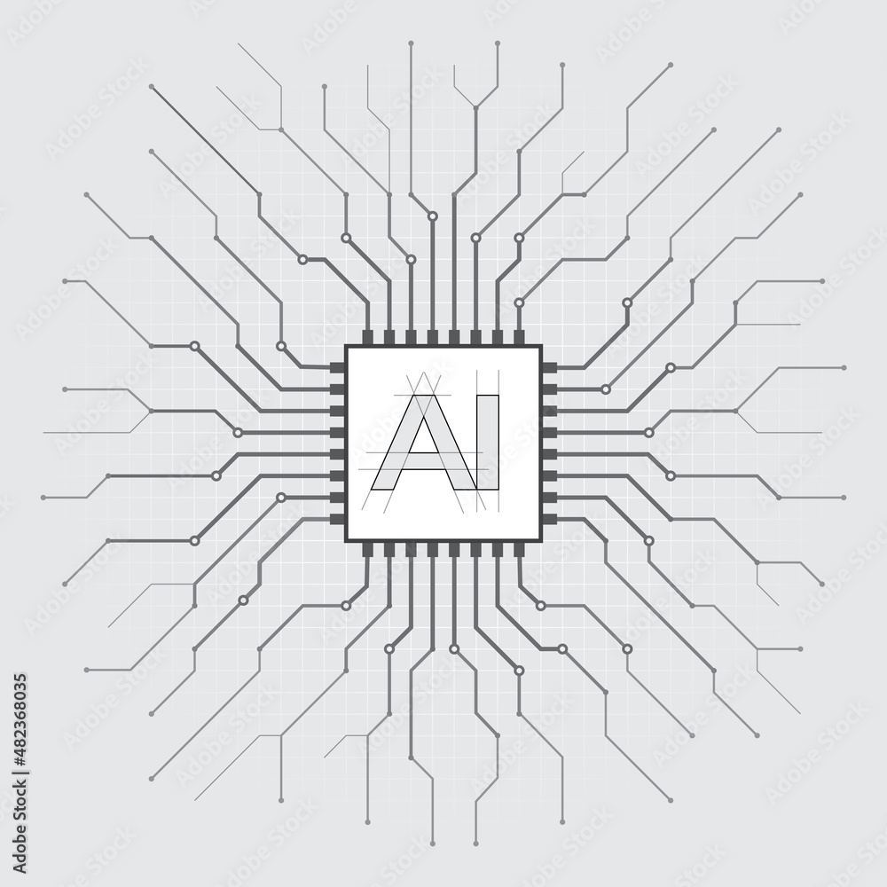 Artificial Intelligence Ai Abstract Processor Computer Digital Chip