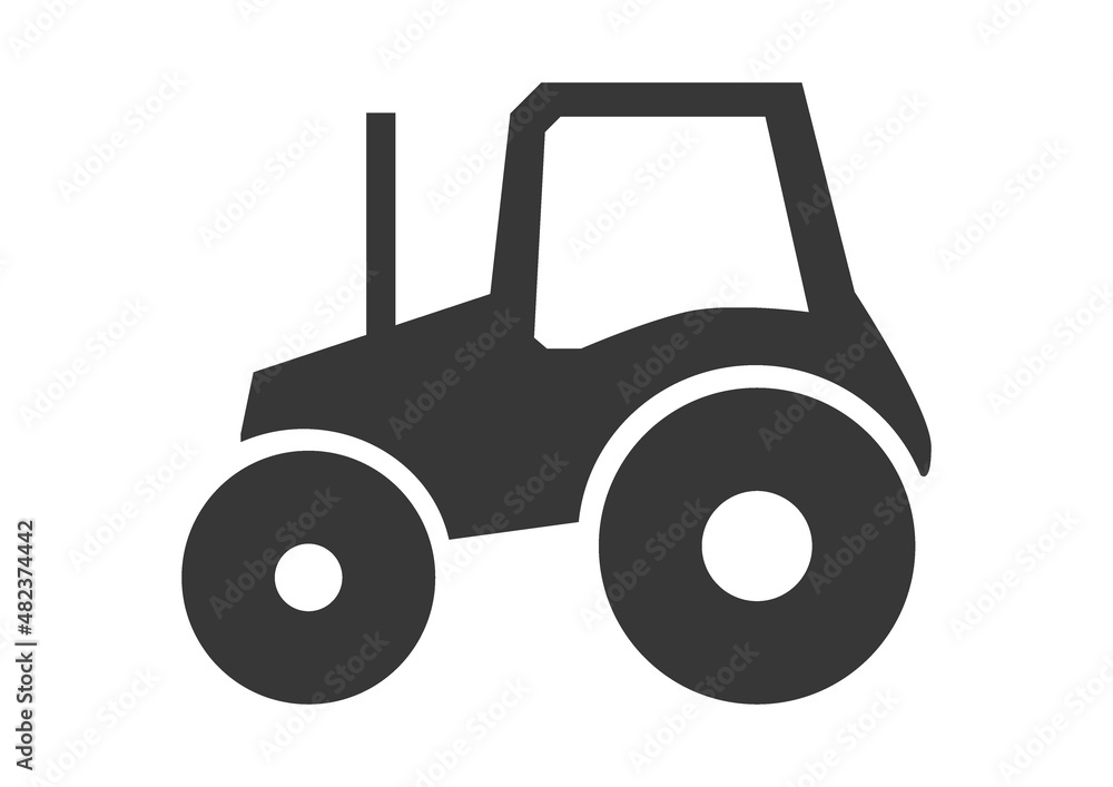 agricultural tractor vector illustration agricultural tractor vector illustration