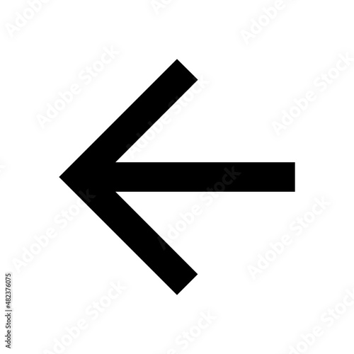 Arrow Back Icon, Arrow Back Vector