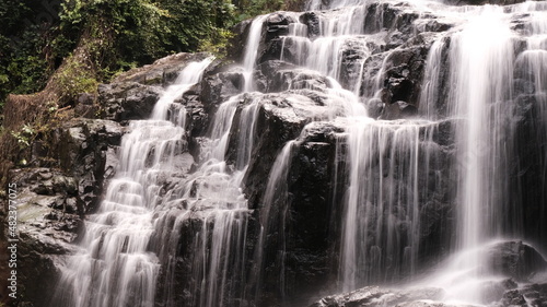 Long exposure Sa Lad Dai Waterfall located in Ban Na District  Nakhon Nayok  Thailand.