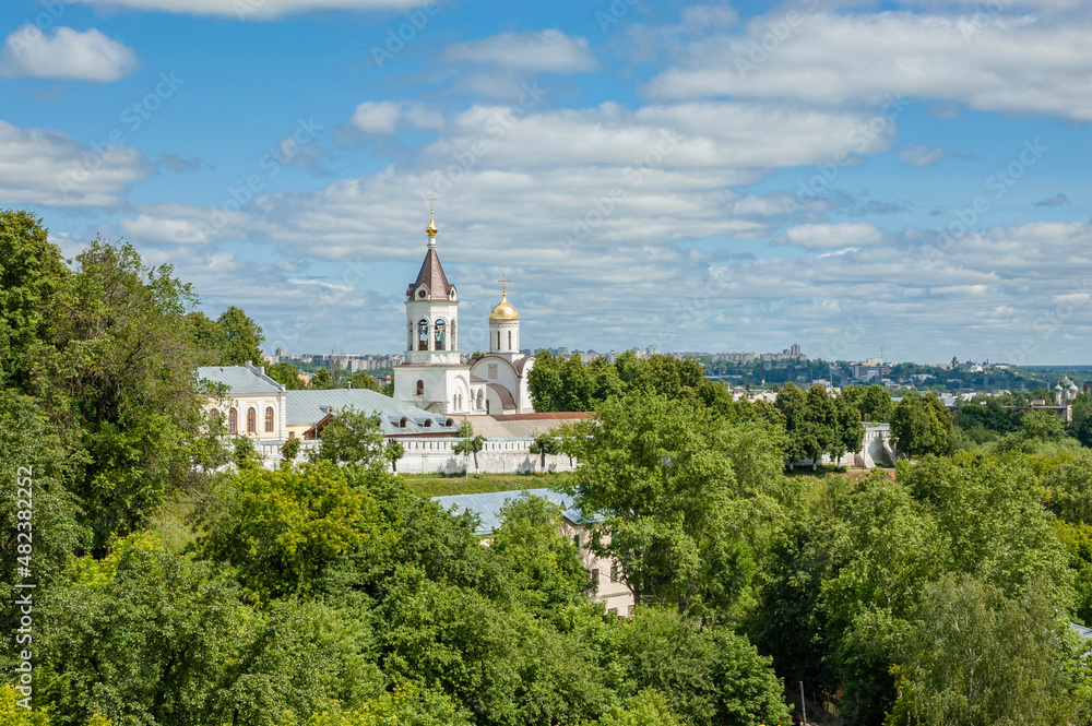 View to The Monastery of the Nativity of the Holy Mother of God, Vladimir, Russia