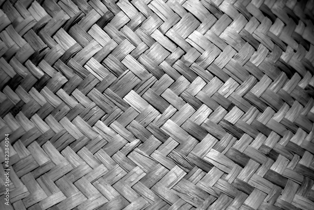 Wicker basket pattern in gray color Wicker basket pattern in gray color