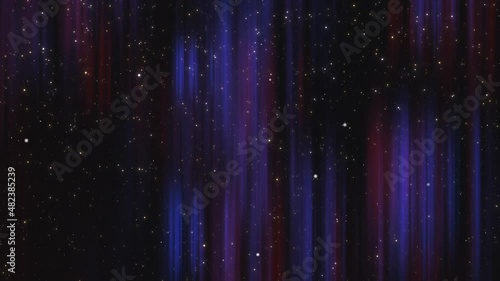 Elegant shimmering blue gradients like a stage curtain with glitter, a perfect award ceremonies background for titles, text or logos.