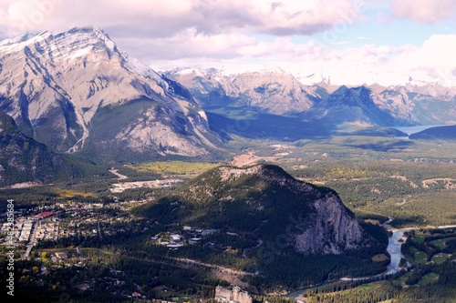 The Banff Sightseeing Gondola is located just 5 minutes from the Town of Banff, on the shoulder of Sulphur Mountain, in the heart of the Canadian Rockies. © Sriman