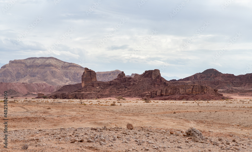 Fantastically beautiful mountain nature in Timna National Park near Eilat, southern Israel. Fantastically beautiful mountain nature in Timna National Park near Eilat, southern Israel.