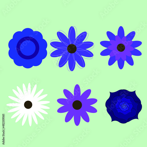 Purple, pink, white and lilac flowers, flowers, spring, bloom