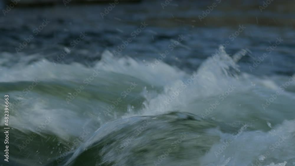 Water flowing over rocks in the Truckee River. Water flowing over rocks in the Truckee River.