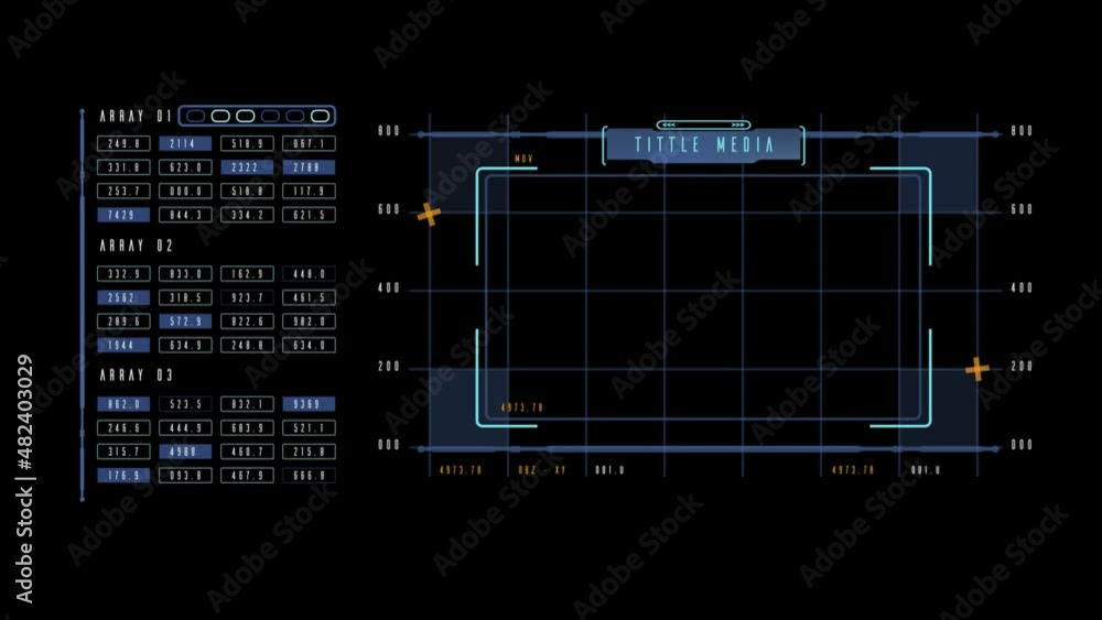 futuristic elements, stylish, animated hud elements in a sci fi setting with alpha futuristic elements, stylish, animated hud elements in a sci fi setting with alpha