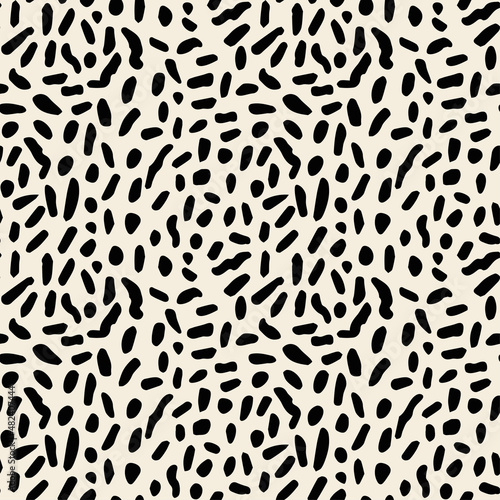 Seamless doodle texture. Vector illustration. Design for paper  textiles and decor.