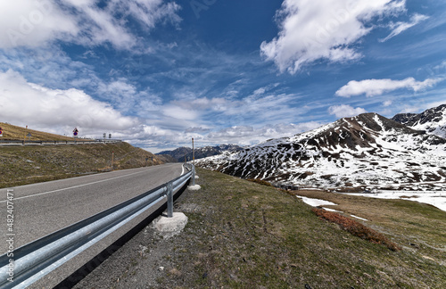 Andorra - Port de Envalira - Zufahrtsstraße photo