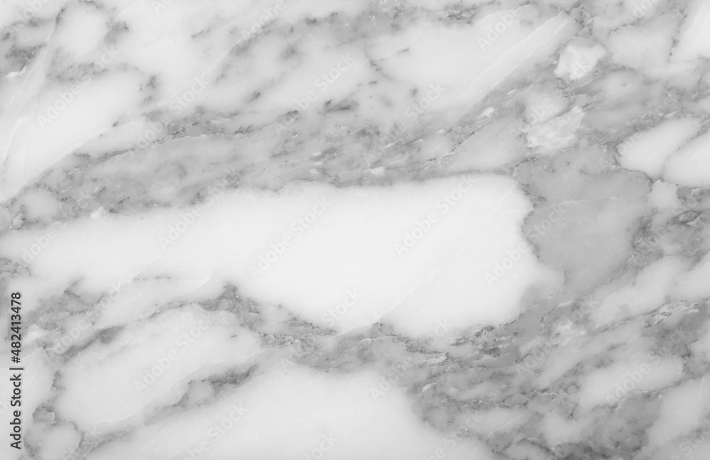 White with grey marble background. White marble,quartz texture. Natural pattern or abstract background..