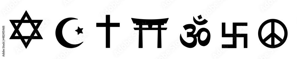 Religion Symbol Icons Religion Symbol Icons