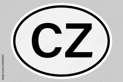 Czech Republic international vehicle registration code