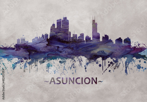 Asunción Paraguay skyline