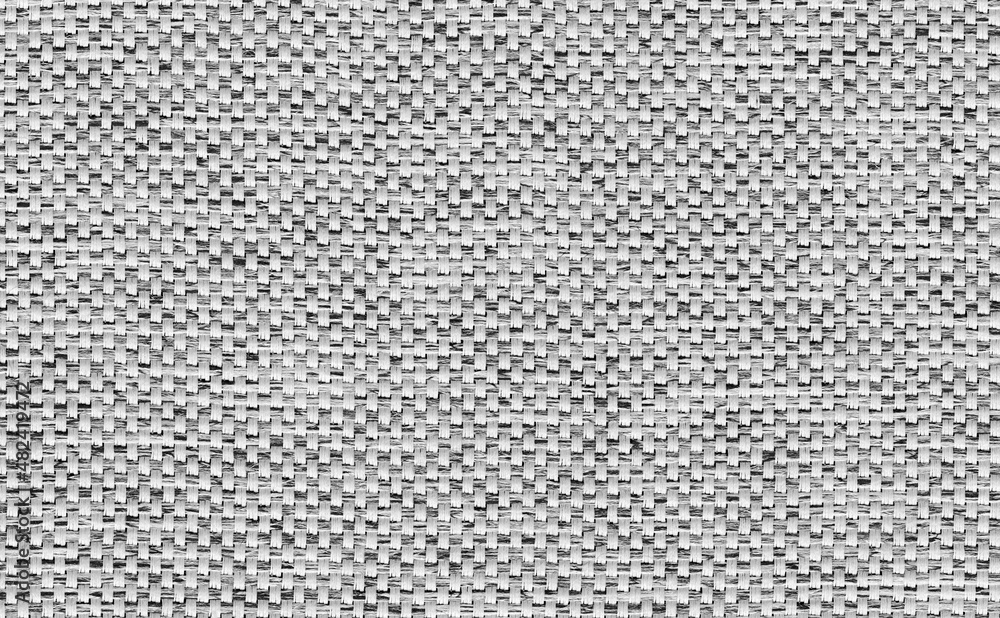Closeup black and white, grey color fabric texture. Strip line white ,silver fabric pattern design or upholstery abstract background. Hi resolution image. Closeup black and white, grey color fabric texture. Strip line white ,silver fabric pattern design or upholstery abstract background. Hi resolution image.