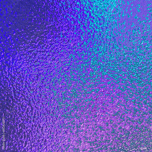 Holographic colors foil paper texture background.