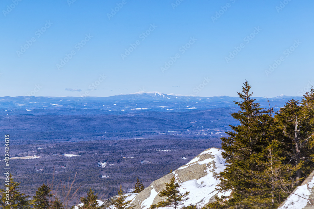 Winter in the White Mountains, New Hampshire