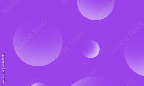 Purple circles gradient on violet abstract background. Modern graphic design element.