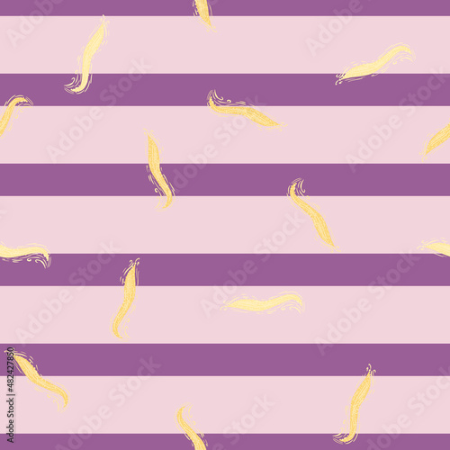 Confetti seamless pattern. Background of celebrated birthday.