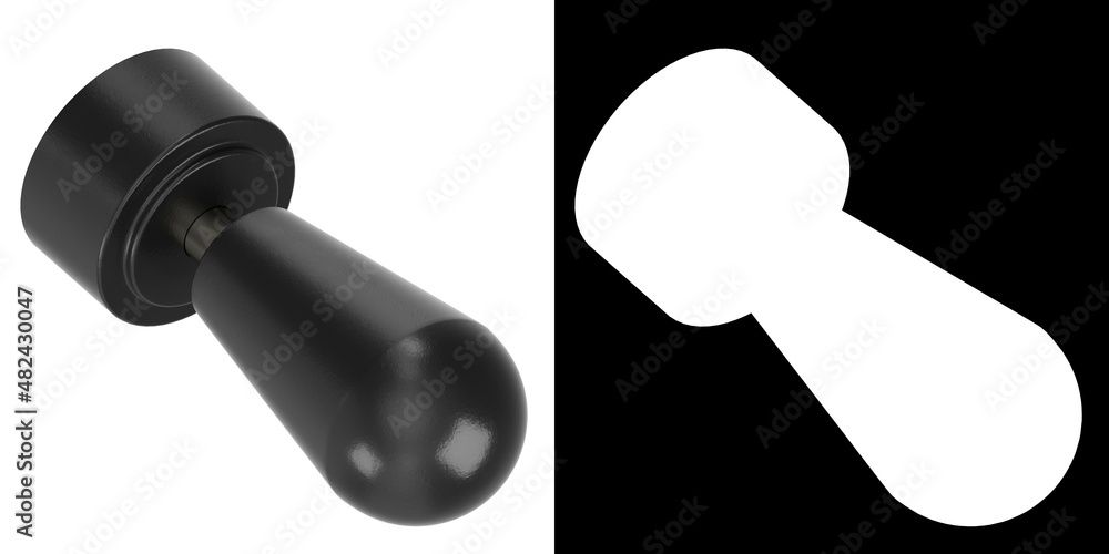 3D rendering illustration of a lever
3D rendering illustration of a lever