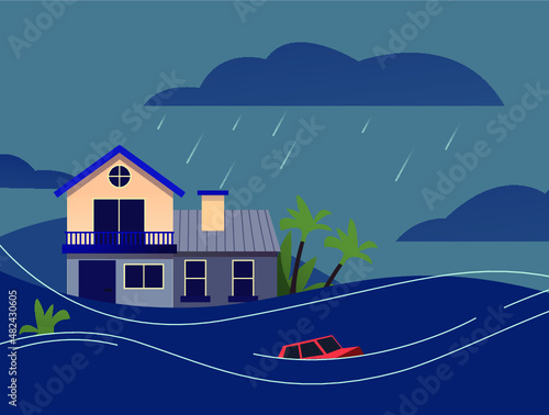 house on the sea