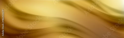 Gold cloth background abstract with soft waves