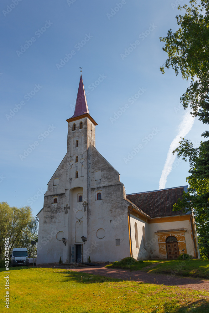 St. Mary's Lutheran Church in Polva, Estonia. St. Mary's Lutheran Church in Polva, Estonia.