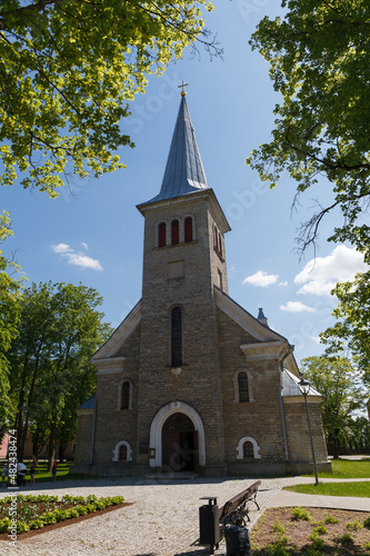 St. Jacob Lutheran Church in Tapa, Estonia.