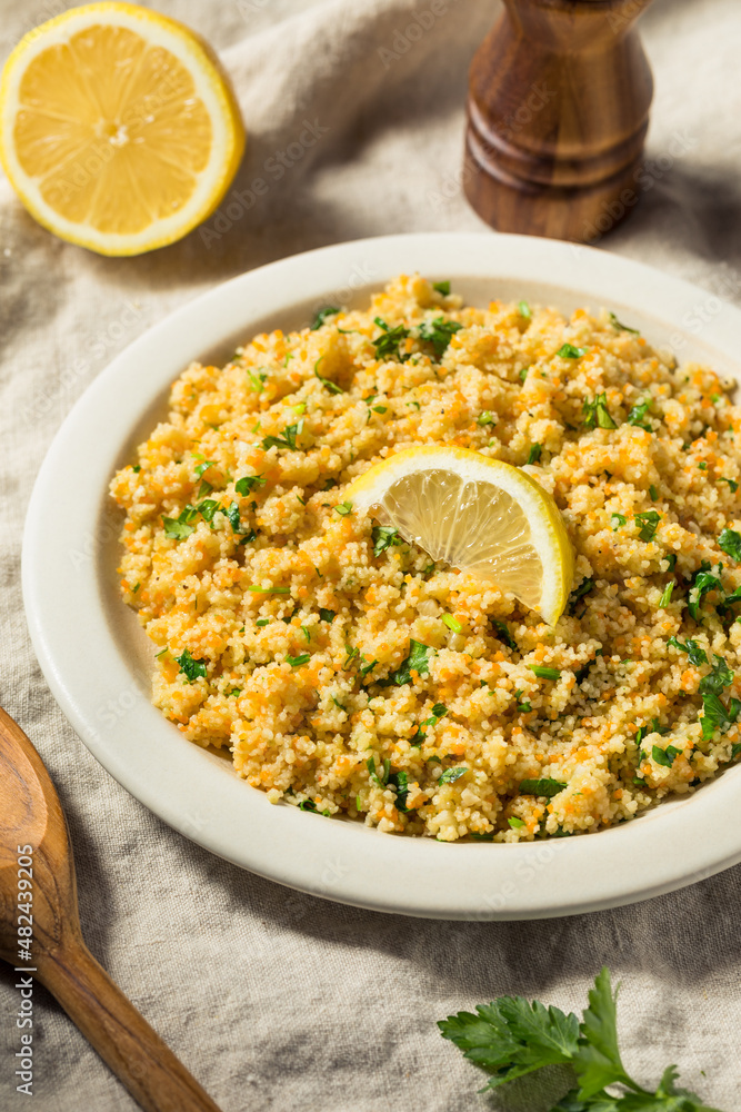 Homemade Healthy Butter and Herb Couscous Homemade Healthy Butter and Herb Couscous