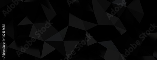 Abstract black wave paper cut design. Background for banners, posters, flyers, book covers