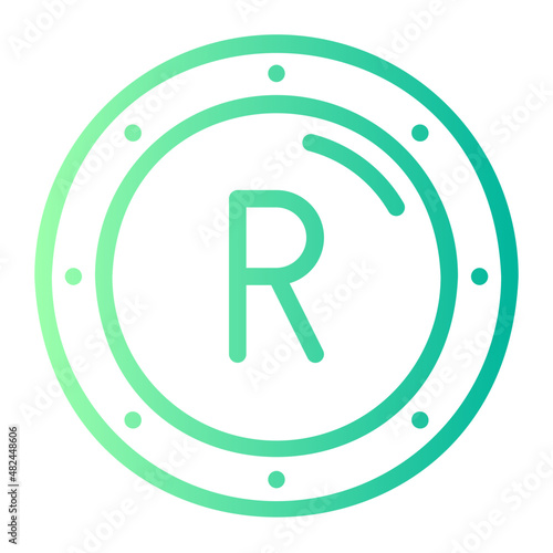rand gradient icon