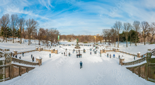 Winter in Central Park, New York, United States. © Anibal Trejo
