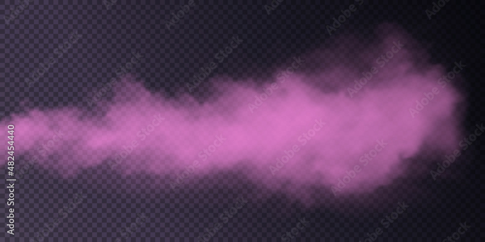 Steam Background Purple Special Effect