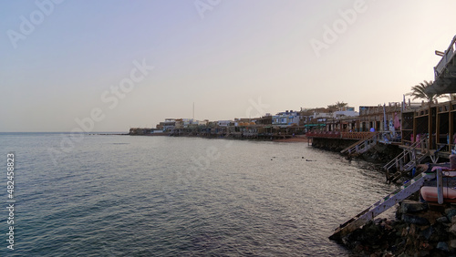 Coast of Dahab City, South Sinai, Egypt © Eleseus
