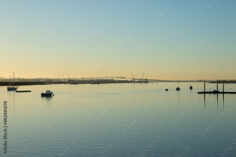 The River Crouch at Dusk, Essex