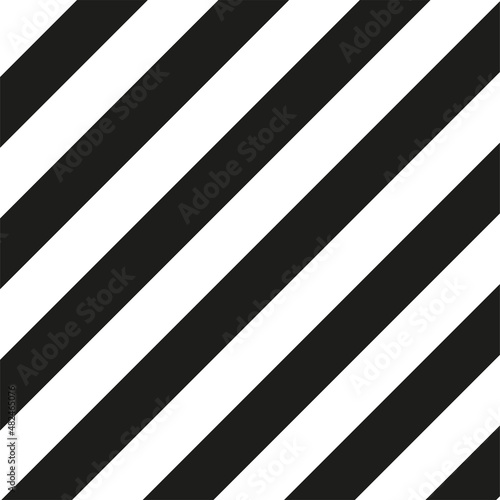 Geometric pattern with diagonal lines. Modern black and white texture. Vector background