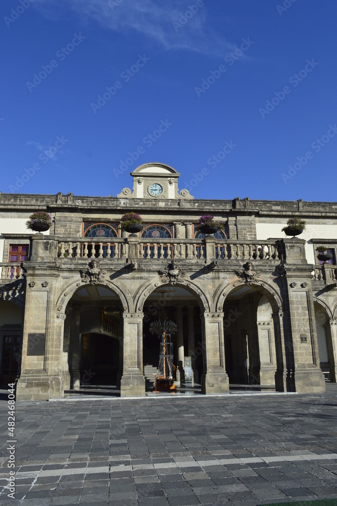 Fototapeta premium Entrada Castelo Chapultepec