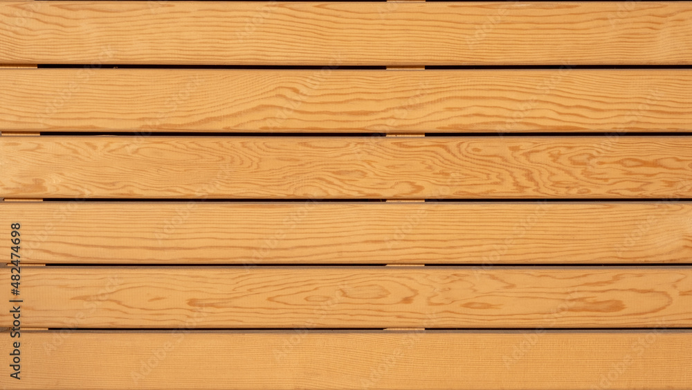 Obraz premium empty wooden floor background, front view