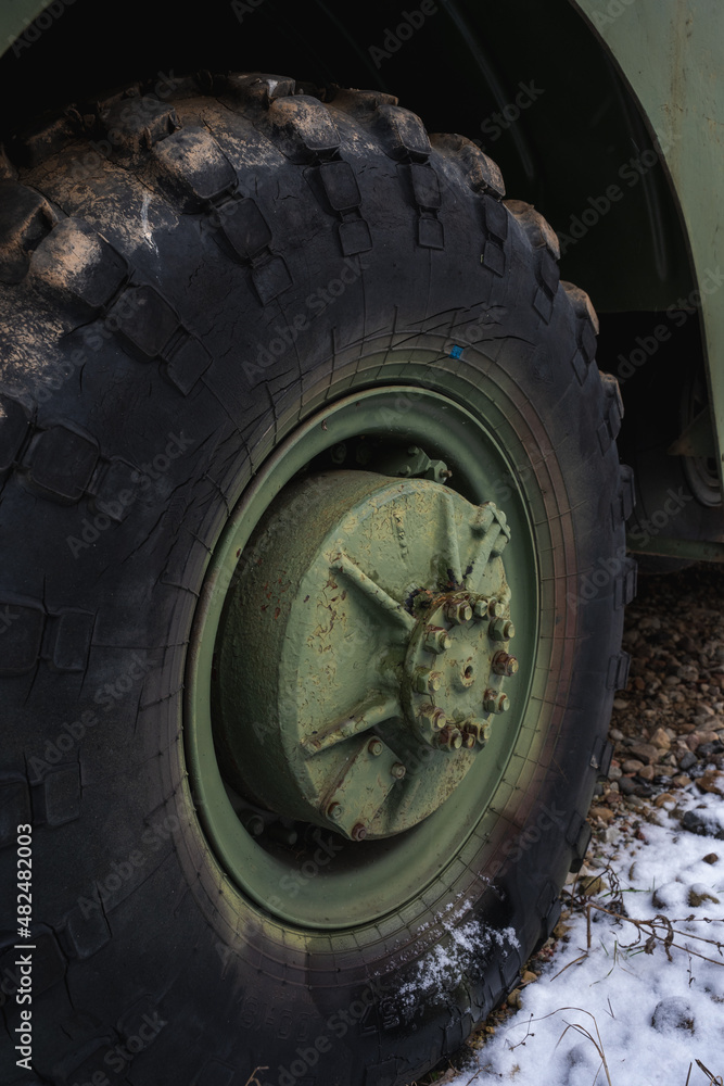 Military truck tires