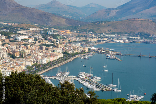 Morning walk in old part of Gaeta, ancient Italian city in province Latina