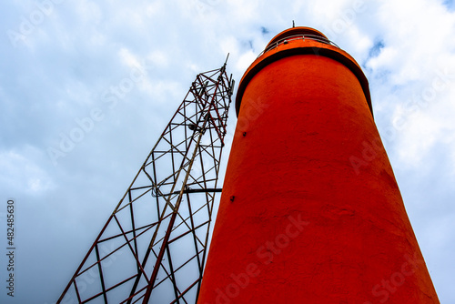 2021 08 16 Djupivogur orange lighthouse 1 photo