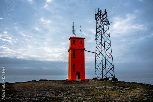 2021 08 16 Djupivogur orange lighthouse photo