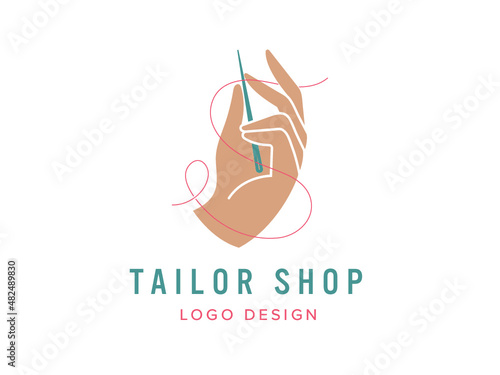 Tailor Shop Vector Logo