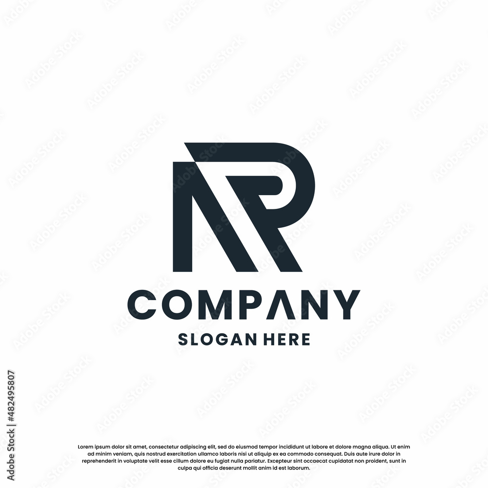 creative monogram R letter logo design for your business creative monogram R letter logo design for your business