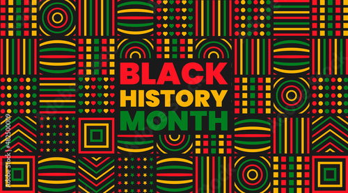 black history month 2022 background. African American History or Black History Month. Celebrated annually in February in the USA and Canada. black history month 2022