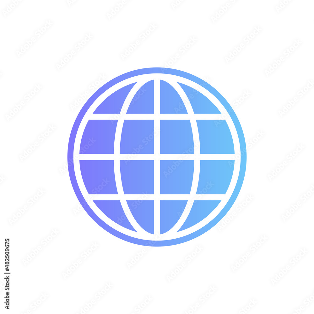 Go to web vector icon with gradient Go to web vector icon with gradient