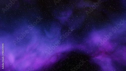 nebula gas cloud in deep outer space