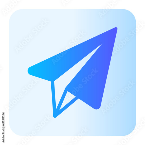 message gradient icon