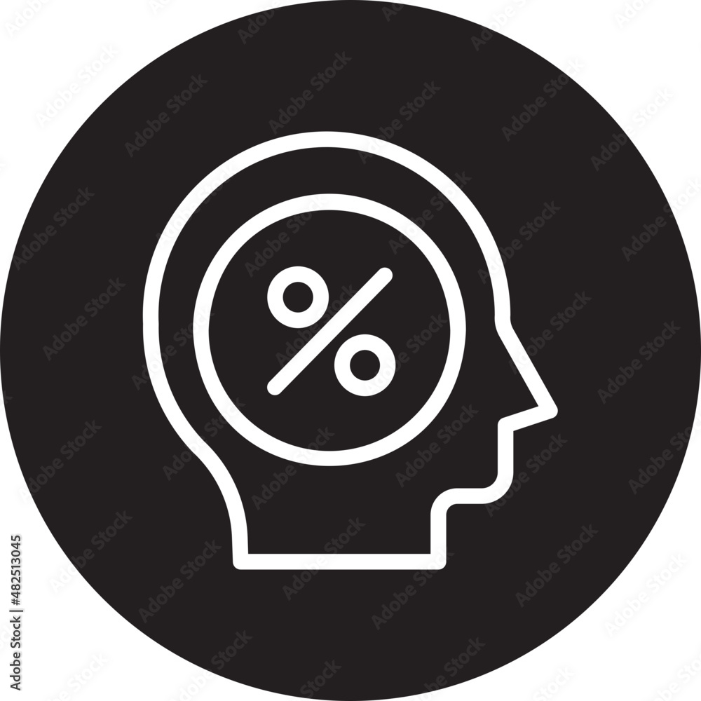 mind glyph icon mind glyph icon
