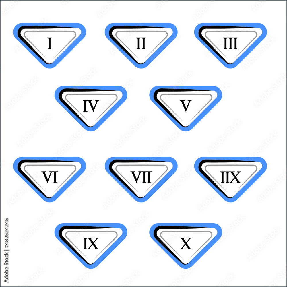 colorful-info-graphic-roman-numbers-can-be-use-to-create-presentation